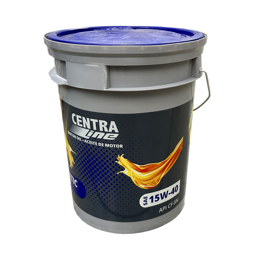 ACEITE DE MOTOR SEMI SINTETICO 15W40 CUBETA 5 GAL. API CF/SN