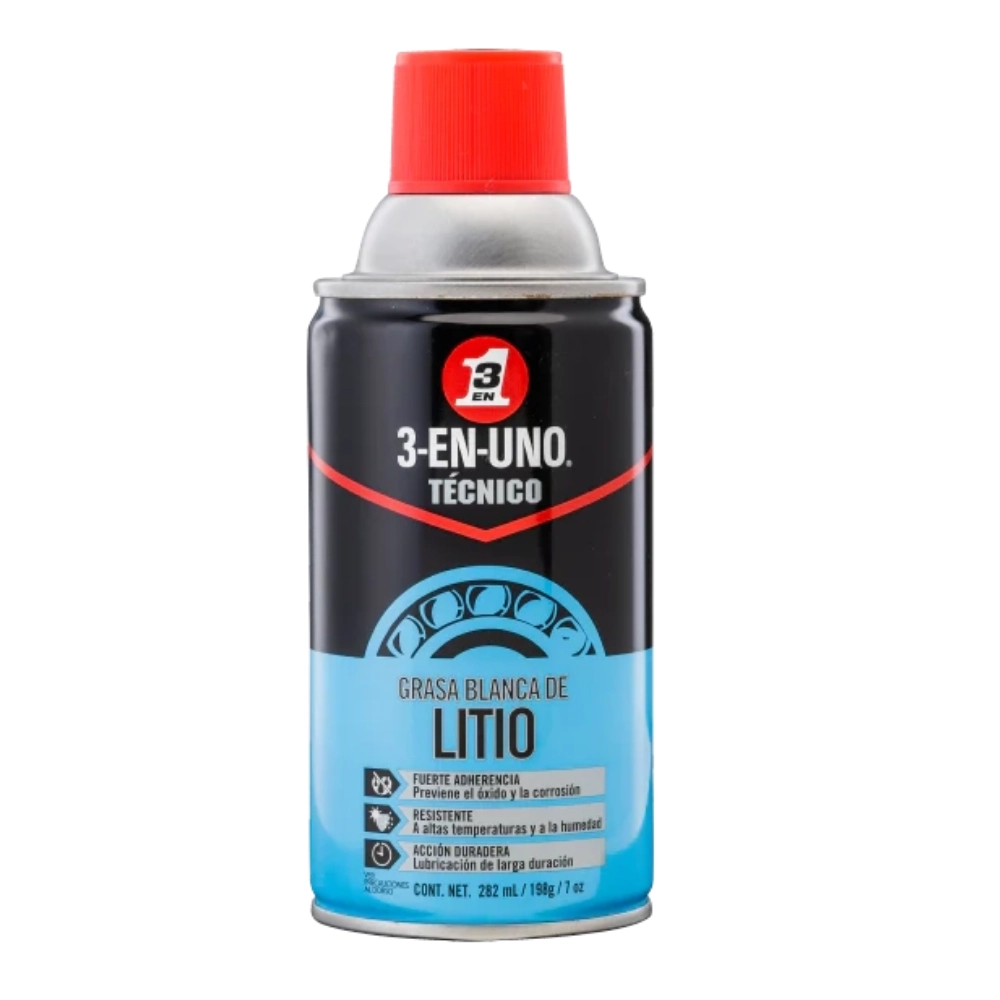 GRASA BLANCA DE LITIO EN AEROSOL 7 OZ. 12 C/C