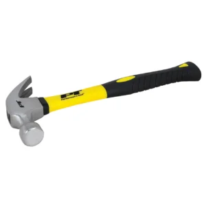 MARTILLO DE UÑA CON MANGO DE FIBRA DE VIDRIO 16 ONZ.