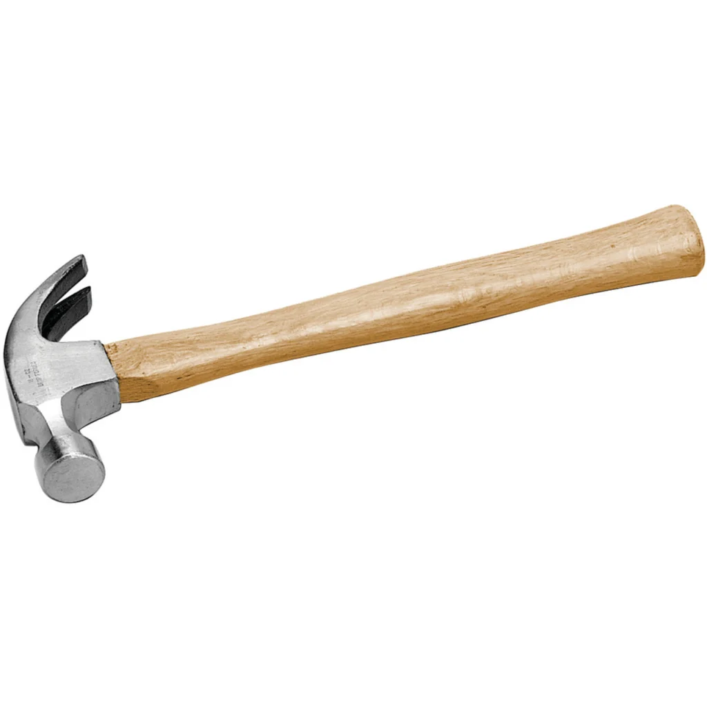 MARTILLO DE UÑA CON MANGO DE MADERA 16 ONZ.