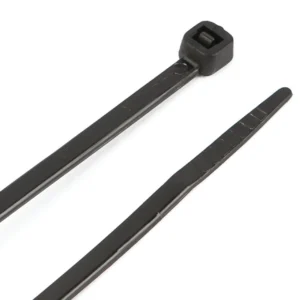 CINCHOS PLASTICOS 100PC. NEGROS DE 4" 100MM