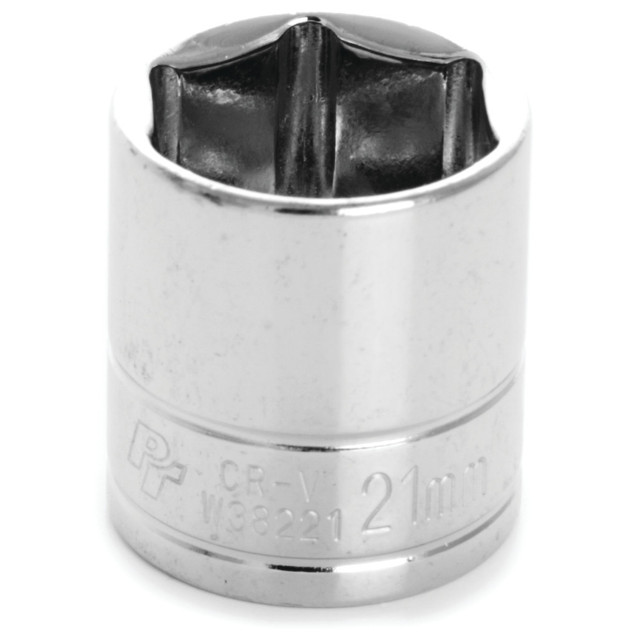 COPA DE 6 PUNTOS DE 3/8" DR. 21 MM