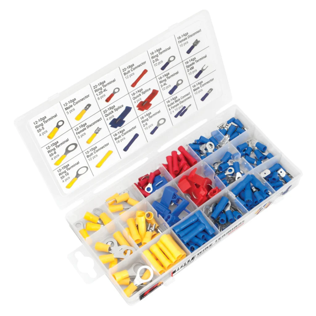 SET DE TERMINALES DE CABLE 160 PCS