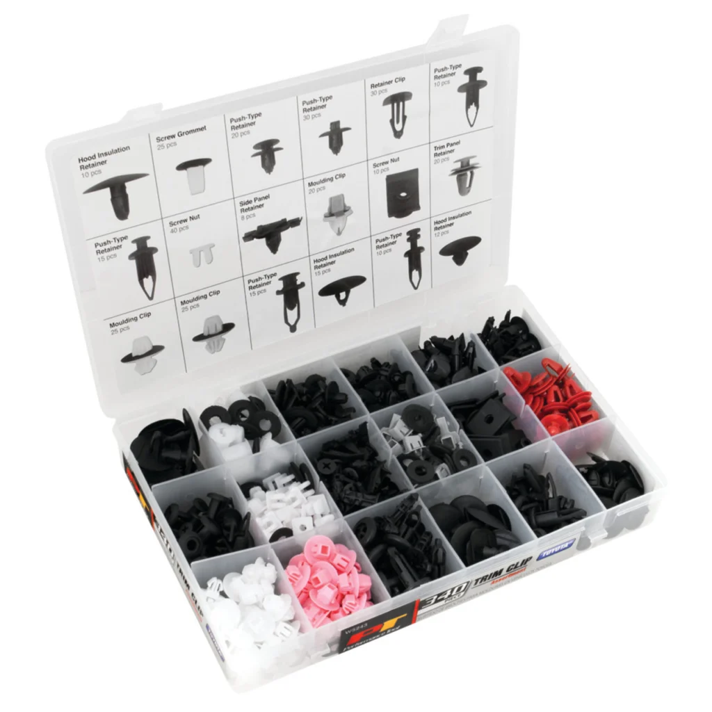 CLIPS DE RETENCION PARA INTERIOR TOYOTA 340 PCS