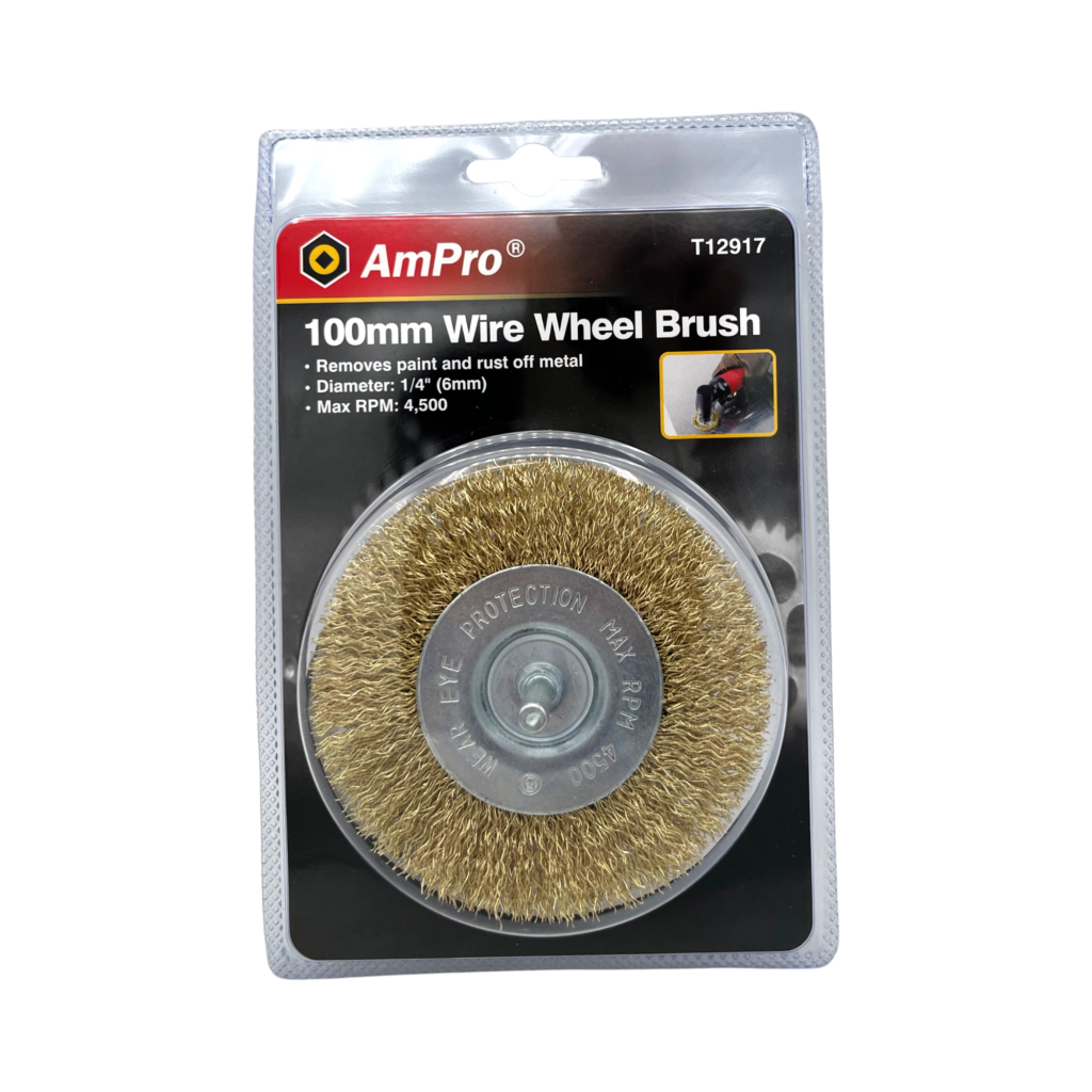 CEPILLO CIRCULAR DE ALAMBRE | 100 MM MAX 4500 RPM