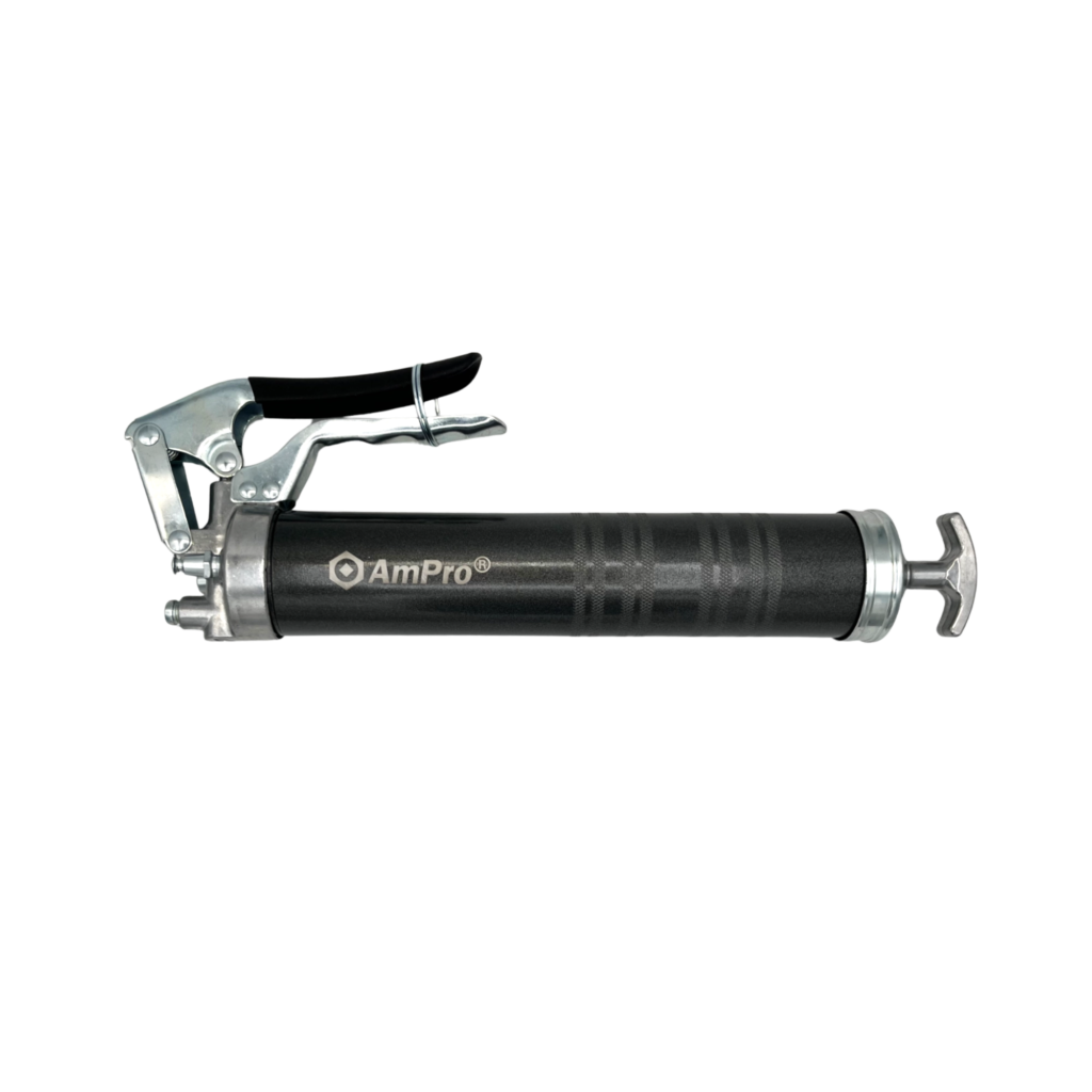 ENGRASADORA TIPO PISTOLA 8,000 PSI | 14 OZ (400 CC) INCLUYE MANGUERA FLEX 18", 2 TUBOS Y 2 CONECTORE