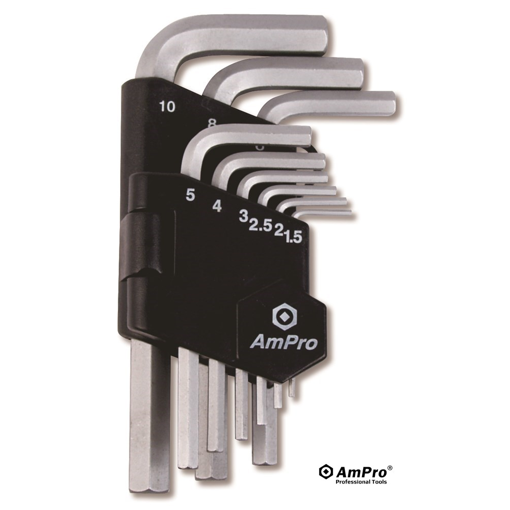 JUEGO DE LLAVES ALLEN | 9 PCS (1.5 - 10 MM)