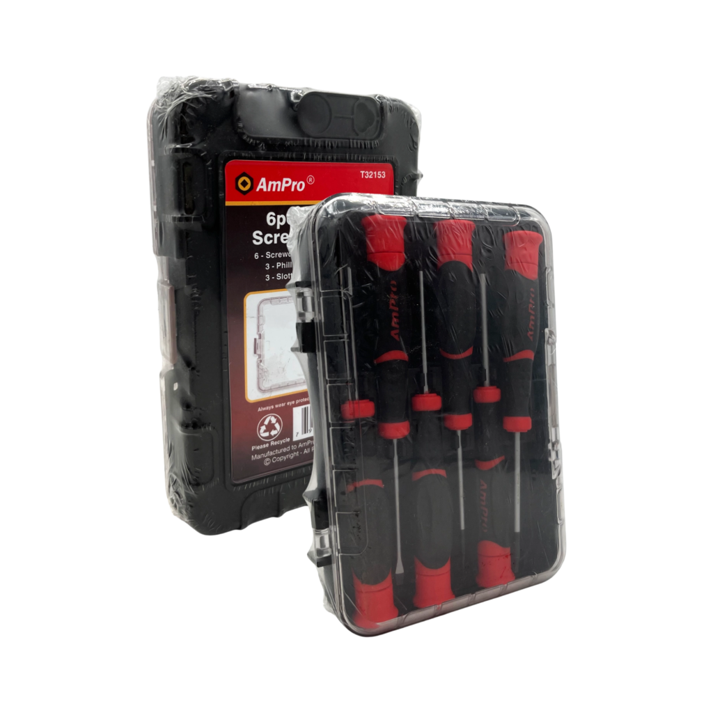JUEGO DE 6 DESTORNILLADORES DE PRECISION PHILLIPS #00 / #0 / #1 | RANURADO 2 / 2.4 / 3 MM
