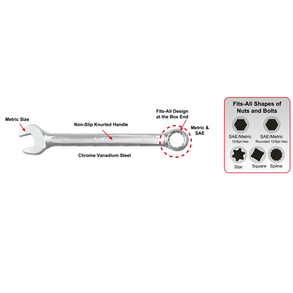 LLAVE COMBINADA DE 20 MM | 25/32""