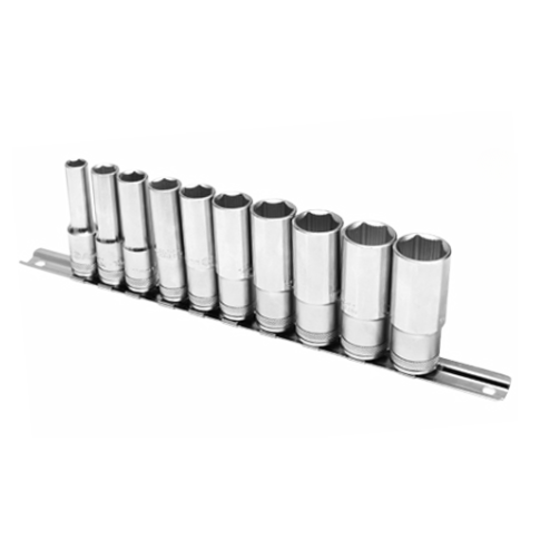 JUEGO DE COPAS 1/4" | 11PCS (4.5, 5, 5.5, 6, 7, 8, 9, 10, 11, 12, 13MM) BLISTER