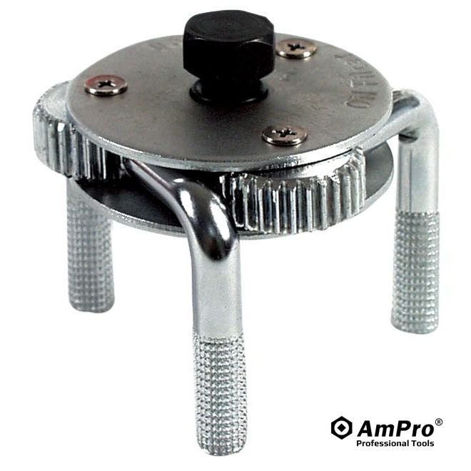 LLAVE PARA FILTRO DE ACEITE REVERSIBLE DE 3 MORDAZAS | 75 - 120MM
