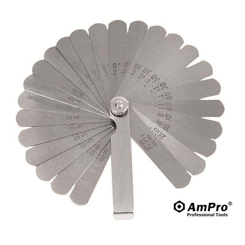 CALIBRADOR DE ESPESORES | 26 HOJAS 0.04-0.63MM
