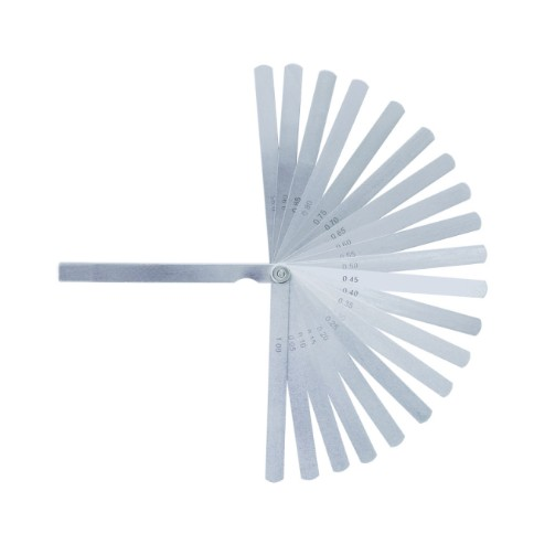 CALIBRADOR DE ESPESORES 300MM | 20 HOJAS 0.05-0.1MM