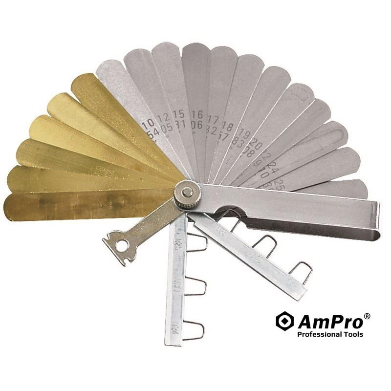 CALIBRADOR DE ESPESORES PARA TUNE-UP | 6 COBRE / 6 ACERO / 6 CABLES