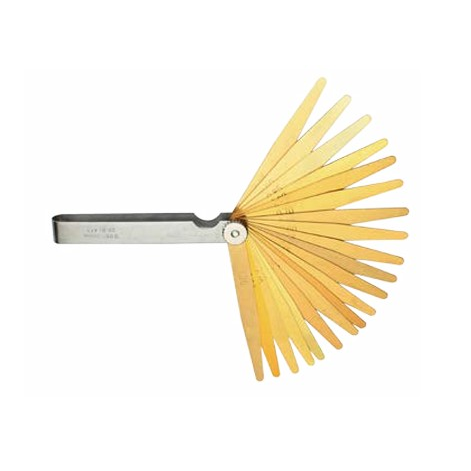 CALIBRADOR DE ESPESORES DE COBRE NO MAGNETICO | 20 HOJAS 0.05-1MM