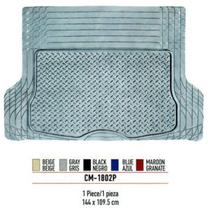ALFOMBRA PVC UNIVERSAL PARA BAUL COLOR NEGRO DE 112.5X28.5X27 CM